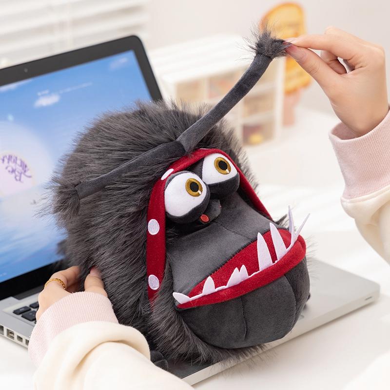 New Gray Gru's Dogs Funny Kyle Dog High Quality Kawaii Big Mouth Animals Cute Ornament Toy Birthday Gift
