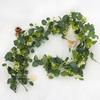 6FT Artificial Eucalyptus Garland Fake Eucalyptus Leaves Greenery Garland Faux Hanging Plants Vines for Wedding Backdrop Arch Wall Decor