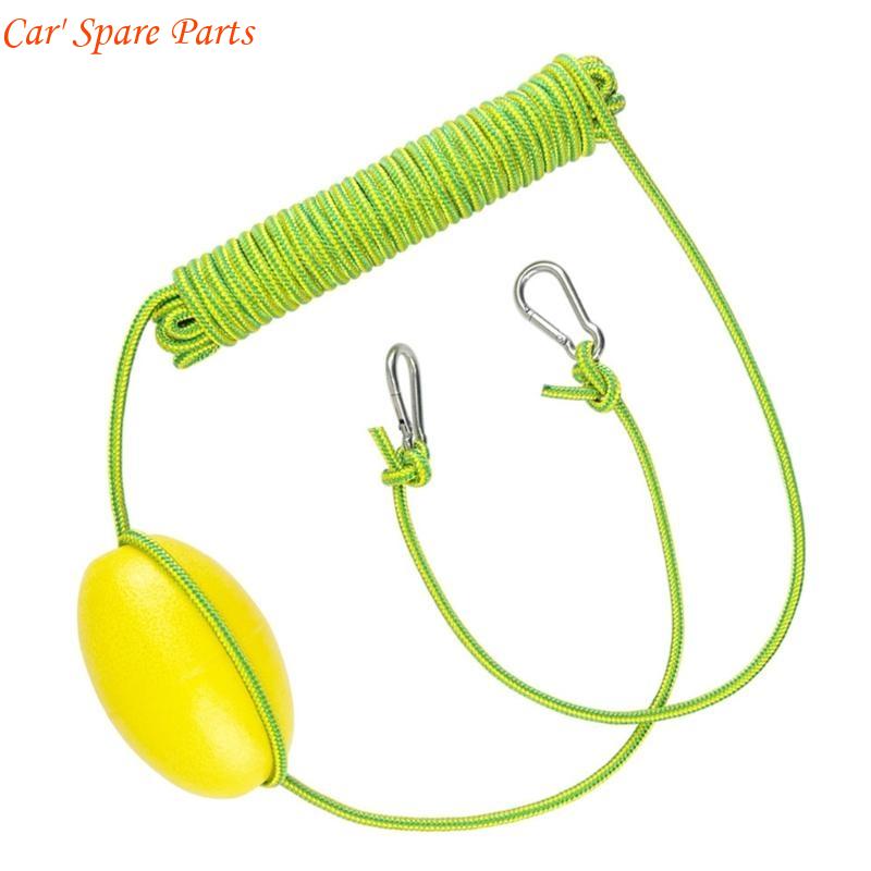 Y4UA Kayak Throw Line Marine Rope Drift Anchors Tow Throw Leash Floating Drift Anchors Rope for Fishing Drift Anchors System
