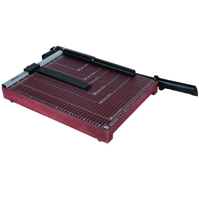 Deli 8003 Wooden Paper Cutter CN plug (adapter included)