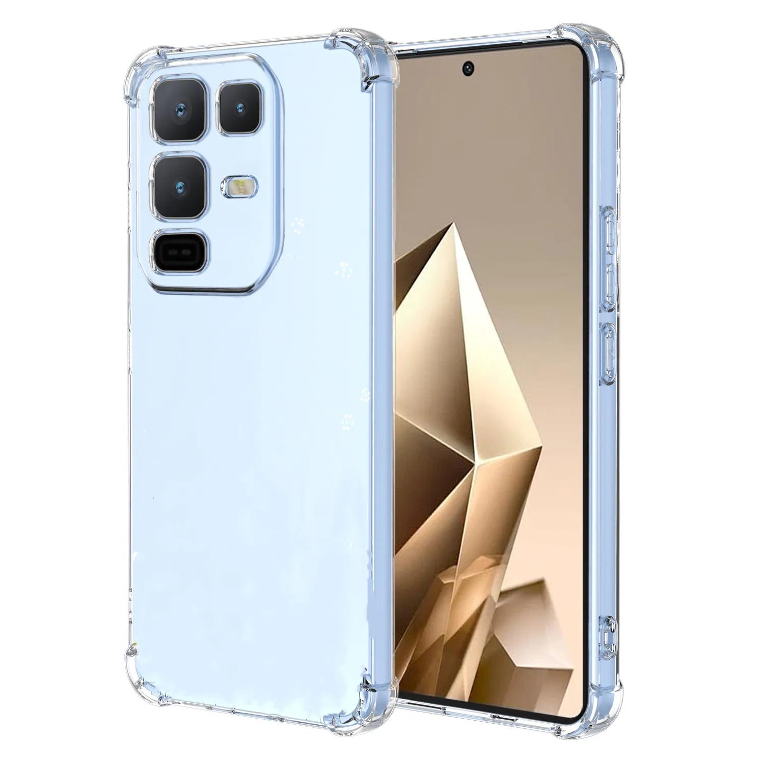 Phone Case for Infinix Note 50 Pro Plus 4G Pro+ 50s 50x note50 Four-Corner Anti-Drop Shell Protect Textured Matte Square For Note 50 4G