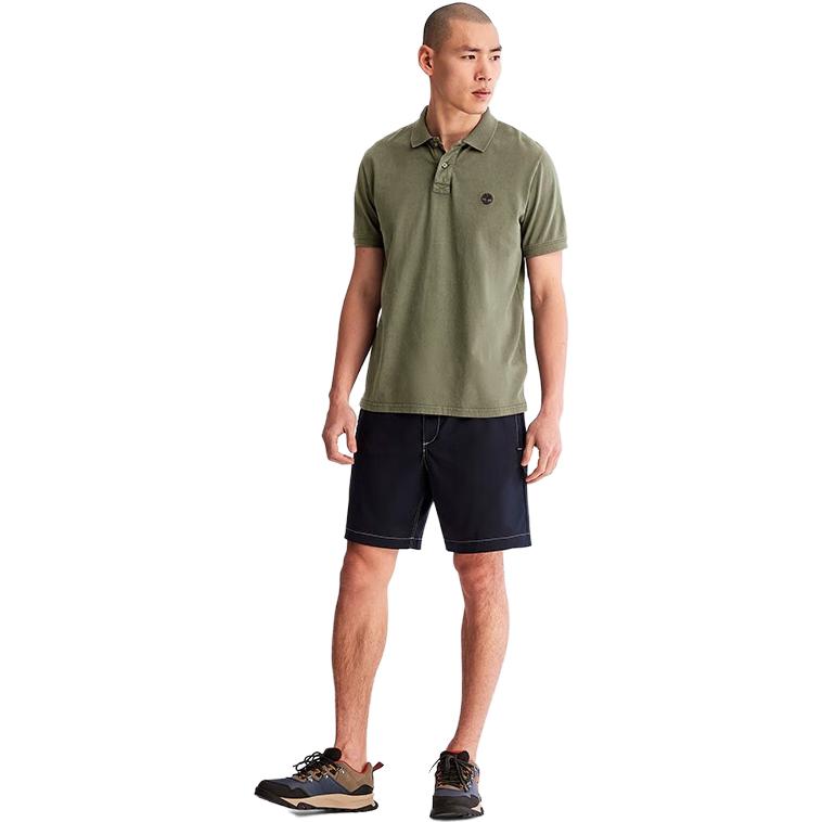 Timberland Polo Shirt Men's Kassel Green A6R29-590