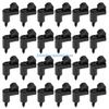 Y5GD Nylon Window Screen Retainers & Metal Screws Weatherproof Screen Clip Fasteners  Set Of 24 For Frame Stabilization
