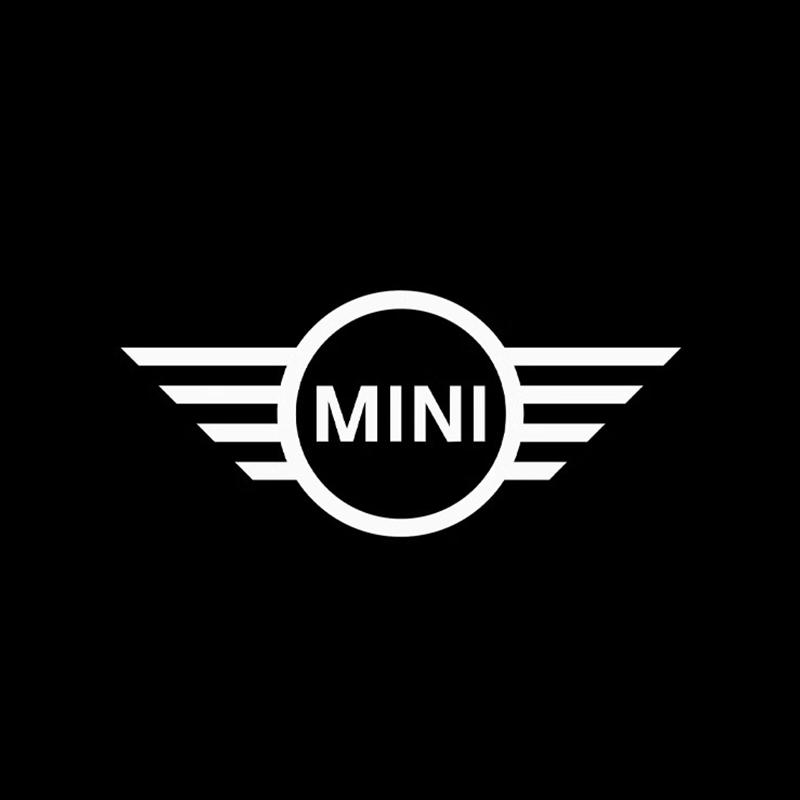 

2Pcs HD Car Door Welcome Light Led Projector Lamp Accessories For MINI JCW Cabrio Cooper Countryman Aceman Clubman Coupe Paceman