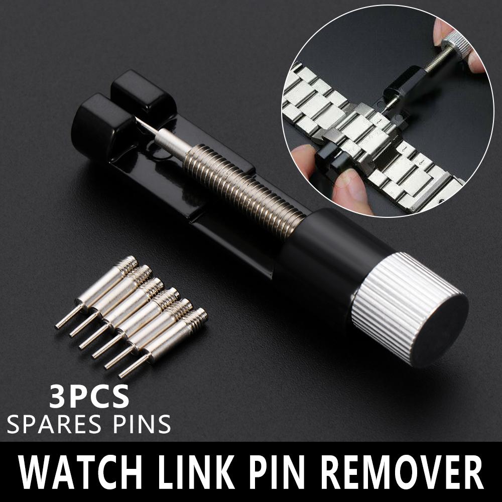 Kit Metal Watches Strap Link Pin Remover Spring Bars Pins Watch Repair Tool Watch Band