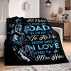 1PC Dad Memorial Blanket - Soft Warm All-Season Throw for Sofa, Bed, Car, Office, Throw For Sofa Yy250916125
