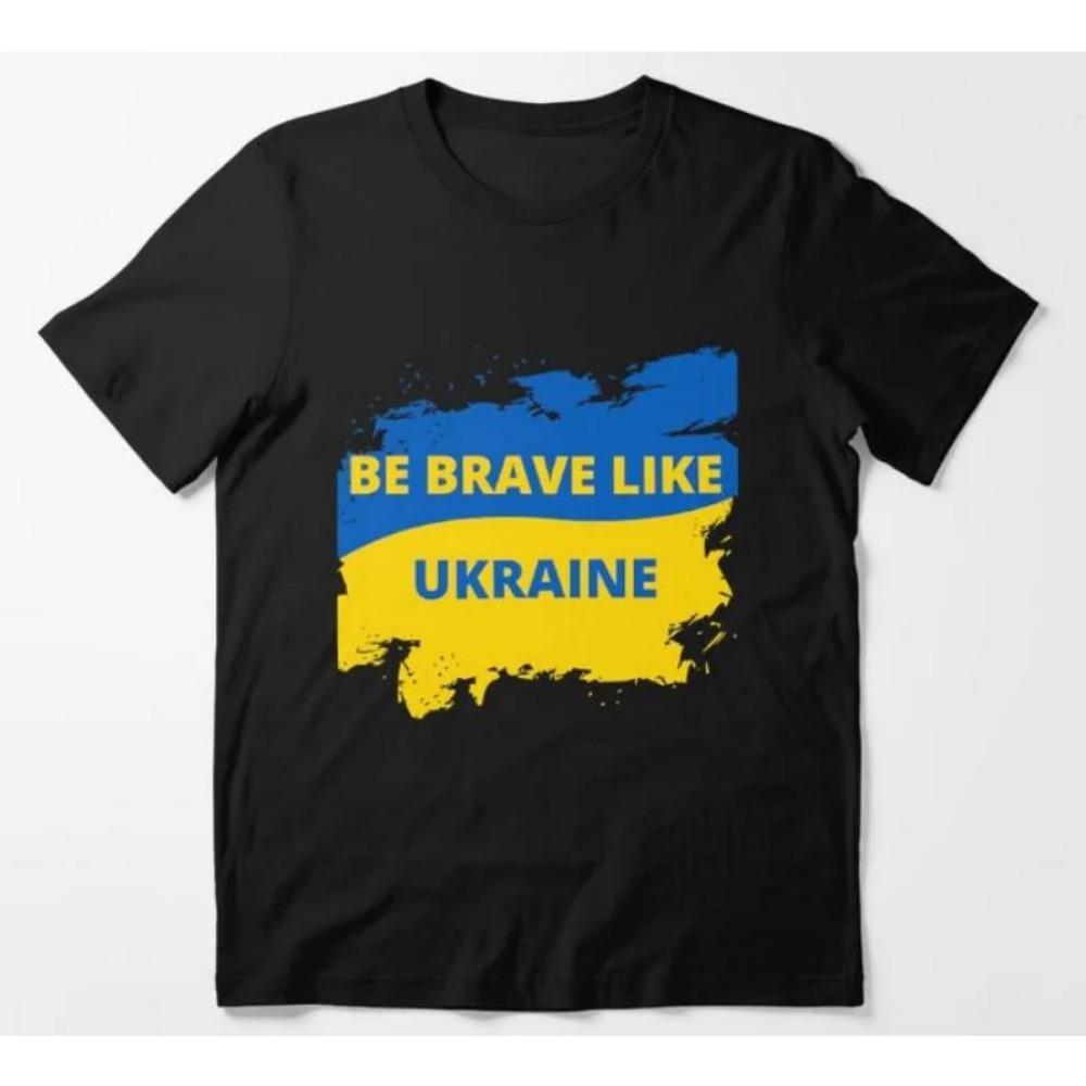 Good Evening We Are From Ukraine Fight Like Ukrainian T Shirt Unisex Women Short Sleeve Loose Breathable Casual Tees Tops ModaL
