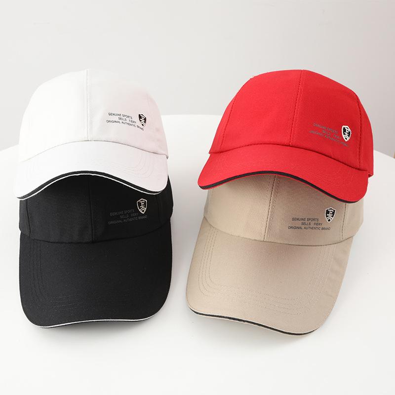 New Hat Men's Baseball Cap Casual Simple Fishing Shade Sunscreen Youth Trend New Fashion Cap