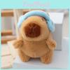 Capybara Plush Toy Keychain Backpack Charm Stress Relief Gift For Kids Teens