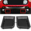 Car Front Bumper Lower Wind Net Grille Middle Net Grille Bezel Cover Compatible For Renegade 15-17 5XB62LXHAA 5XB63LXHAA