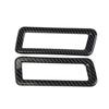 Carbon Fiber Style Trunk Tail Gate Licence Light Cover Trim Fit For Ram 1500