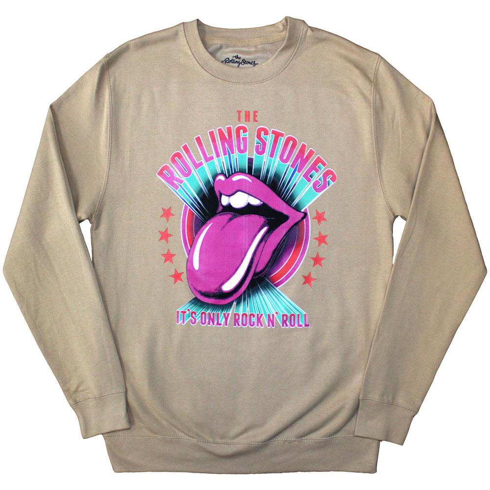The Rolling Stones Unisex Adult It´s Only Rock & Roll Oversized Sweatshirt