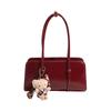 Korean Retro Large-capacity Shoulder Bag Women's 2026 Early Spring New Simple and Fashionable Underarm Bag Commuter Handbag