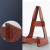 Wooden Guitar Stand Folding Wood Ukulele Stand Portable Instrument Stand L-Frame Classical Wooden Stand Ukulele Shelf