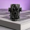 Desktop Decoration Halloween 3D Printed Ghost Egg Holder, Multi-Functional Tray Ornaments for Storage And Horror Figure Decoration, Theme Stable Base