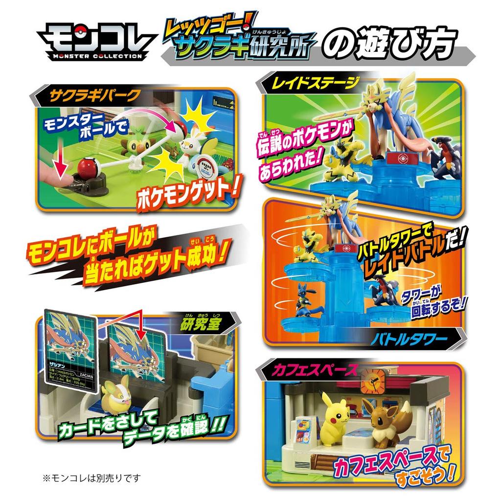 Pokemon Monster Collection World Sakuragi Institute Let's Go!