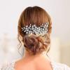 Malang New European and American Style Bridal Headdress Handmade Hair Accessories Inlaid Crystal Comb Wedding Photography