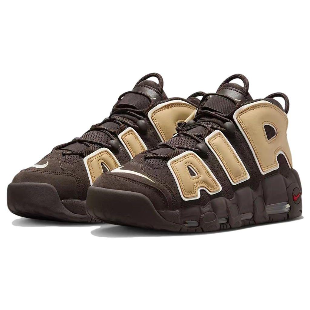 Nike Air More Uptempo Baroque Brown Ανδρικά Αθλητικά Παπούτσια Sesame Pale-Ivory FB8883-200