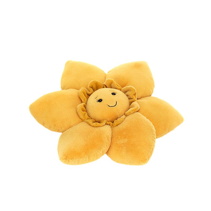 JELLYCAT Lustige Pflanze Fleury Narzisse Dekoration Kreative Puppe Plüschfigur 35cm Groß