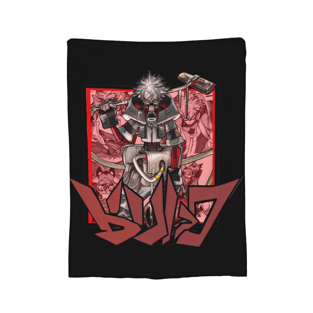 Anime Gachiakuta Cleaners Blanket Fleece Textile Decor  Breathable Lightweight Throw Blankets for Sofa Car Plush Thin Quilt