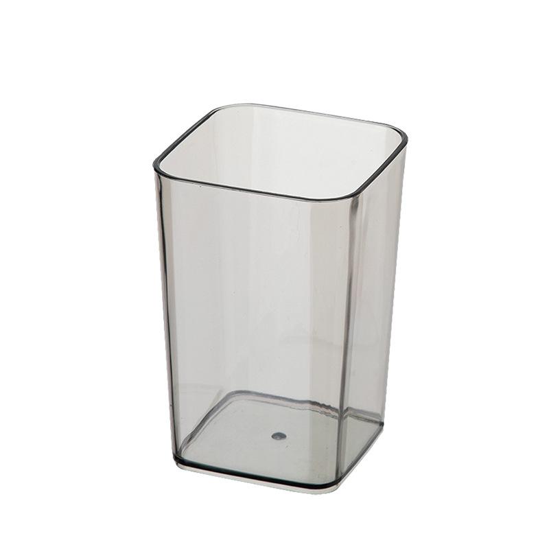 Transparenter Plastik-Zahnbürsten- & Mundspülbecher - Kreatives, Multifunktionales, Kompaktes Design für Paare