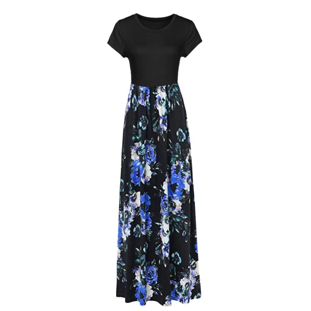 Rochie fără mâneci cu imprimeu geometric lejer pentru femei Fusta lungă