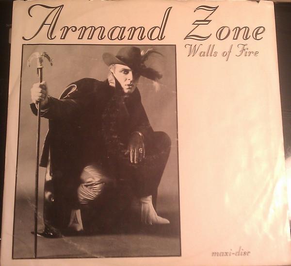 

12inch Record ARMAND ZONE - Walls Of Fire RR2007 Recca Records 1985 US Rock Used