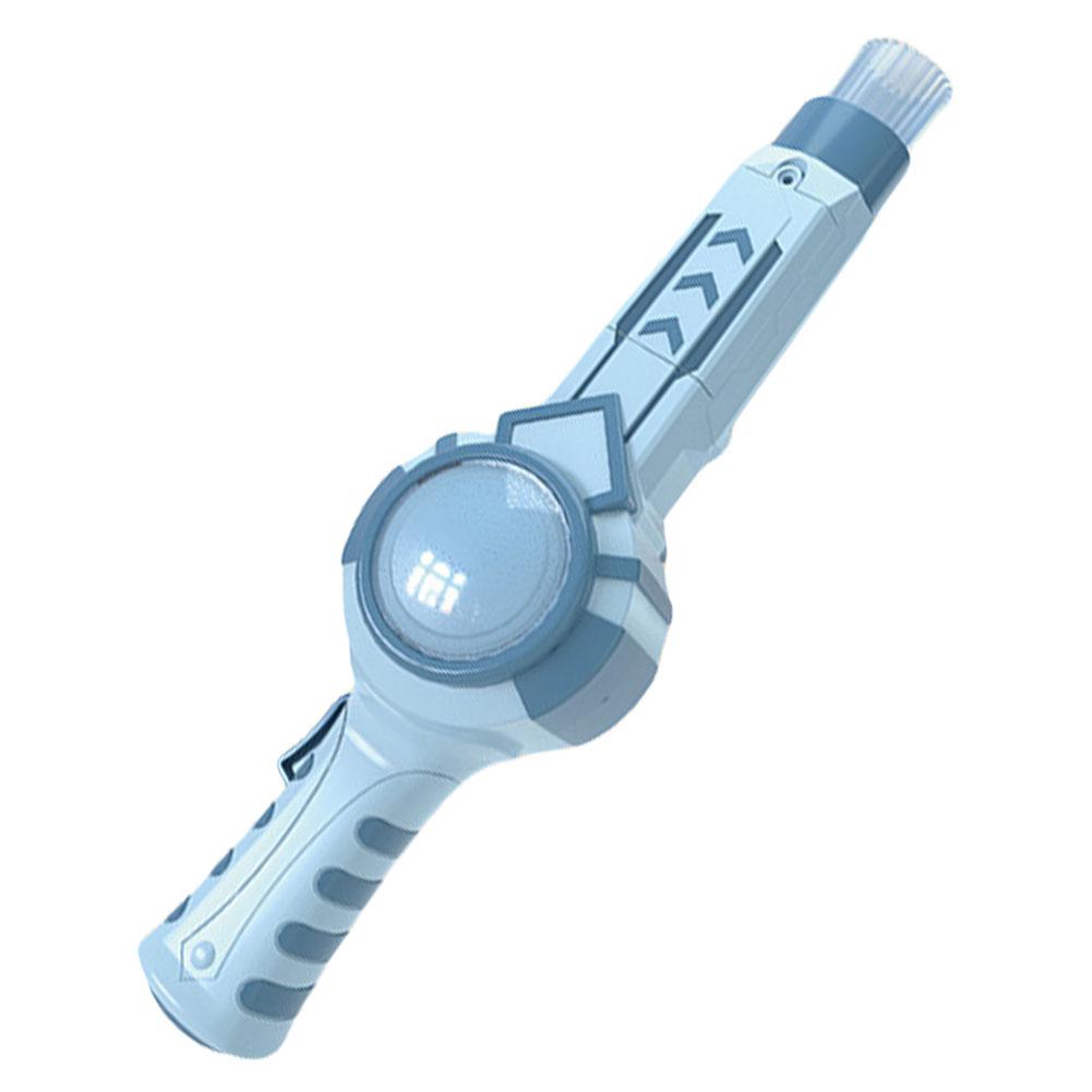 

Машина для дымовых пузырей Портативная эластичная палочка для пузырей с магическим дымовым эффектом Детские уличные игрушки для пузырей Мыльные пузыри синий