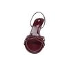 Zara Fashionable Comfortable One-Strap Sandals 6Cm Women sandals Burgundy 2302610022