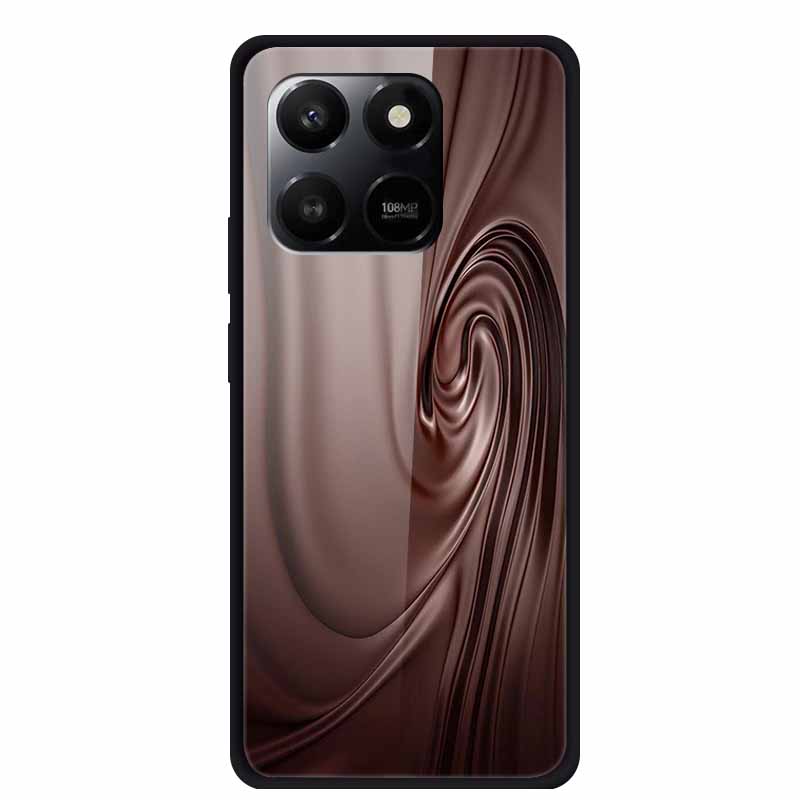 Glass Case For Honor X7d Play 10T 5G Case Soft Bumper Hard Tempered Glass Back Cover For Honor 400 Smart 2025 Phone Cases Fundas