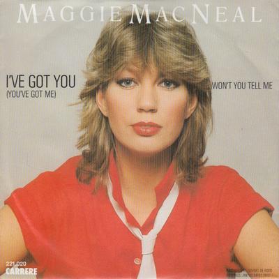 7inch Record MAGGIE MACNEAL  Ive Got You Youve Got Me 221020 CARRERE 1983 Netherland Pop Used