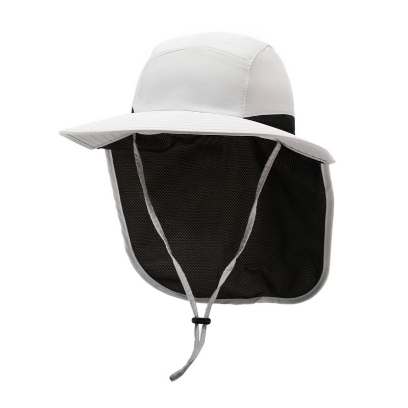 Unisex Windproof Quick-Dry Fisherman Hat with Neck Flap & UV Protection for Outdoor Fishing Hiking
