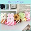 Candy Soft Animal Cartoon Plush Toy Rabbit Keychain Backpack Decoration Pendant