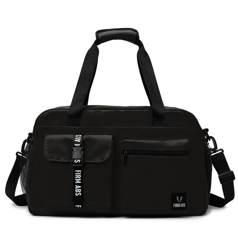 Sport Fitness Tasche, Neue Nass- und Trockentrennung Doppeltasche Gepäck, Modische Textur, Einfache und Beliebte Großraum-Reisetasche