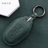 Genuine Leather Auto Smart Key Fob Cover Case Housing Fit For Peugeot 308 408 508 2008 3008 4008 5008 Citroen C4 C4L C6 C3-Xr Picasso Ds3 Ds4 Ds5