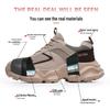 Men's Lightweight Anti-Smash, Anti-Puncture Work Shoes – Comfortable, Wear-Resistant Protection for Construction Sites