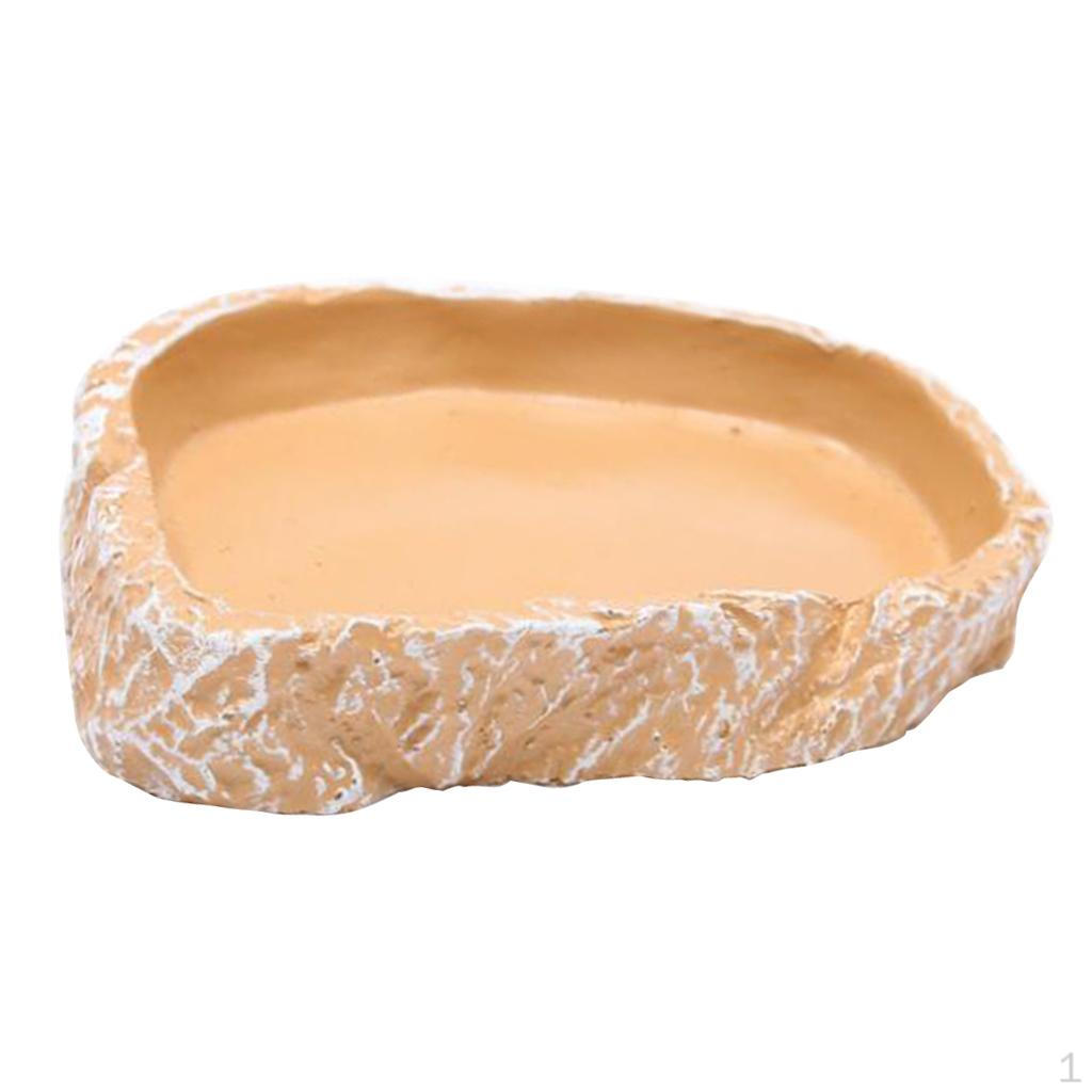 

Миска для еды рептилий, тарелка на гусенице для домашних животных, тарелка для ящериц, черепах