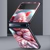 Cute Pig Hard PC Phone Case For Samsung Galaxy Z Flip 7 6 5 4 Black Cover For Galaxy Z Flip 3 Foldable Shell Fundas Capas Coque