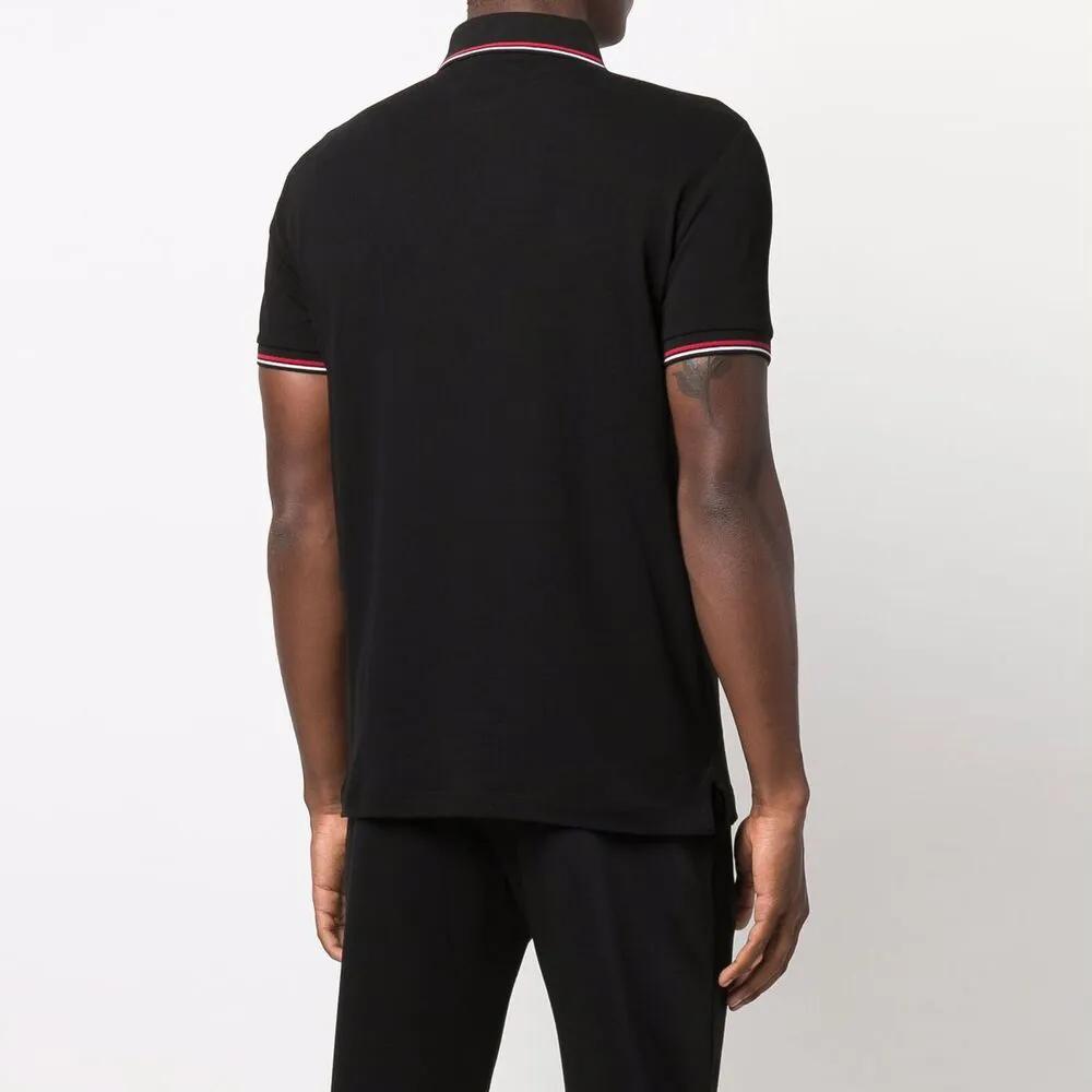 EMPORIO ARMANI Polo Shirt Men's Black (Unisex) Polo Shirts 8N1FB4 1JPTZ 0999