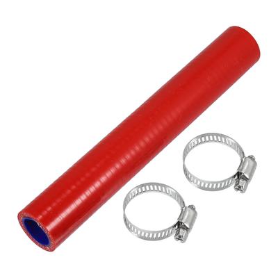 X AUTOHAUX 1 Set Inner Diameter 20mm/0.79" Length 200mm 7.87" 0° Red Blue Car