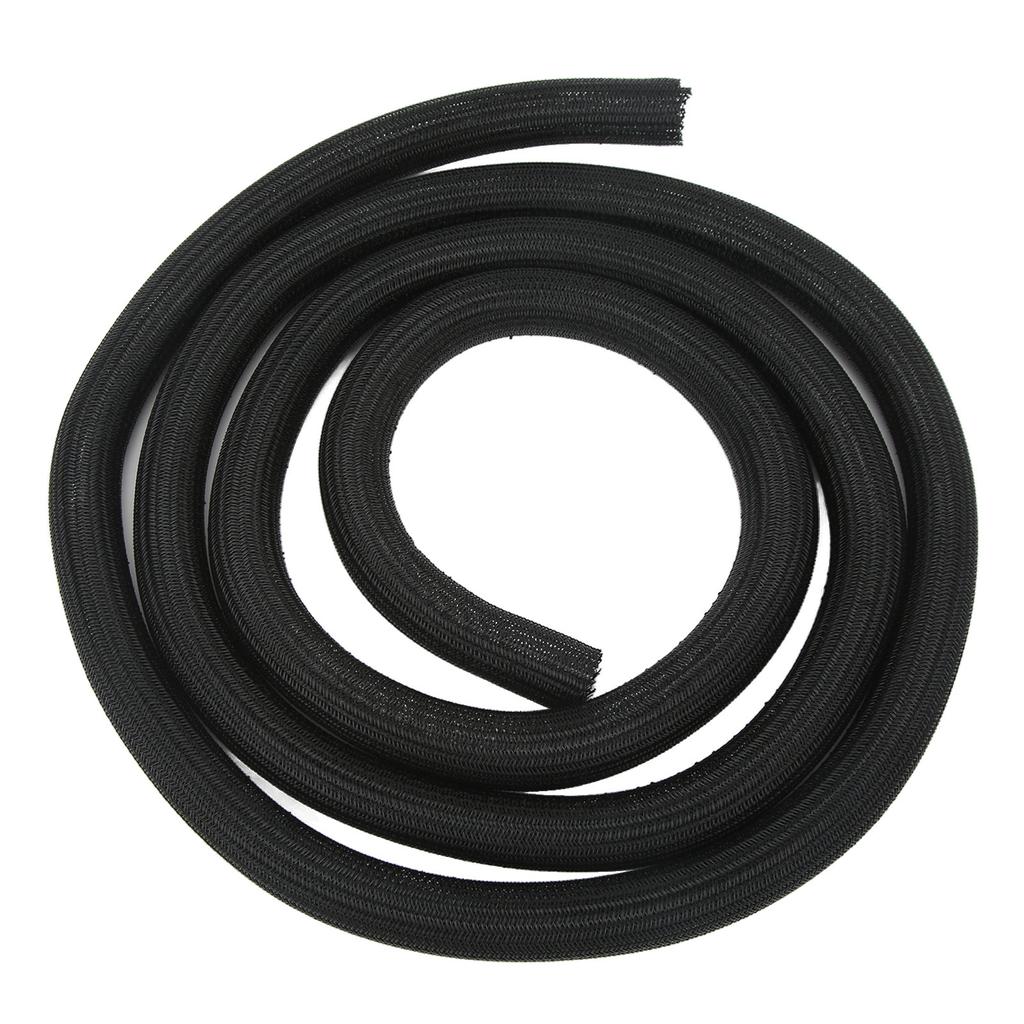 10FT Split Wire Loom Tubing Black 25MM Self Rolling High Temperature Resistance Sleeves For Automotive Wire