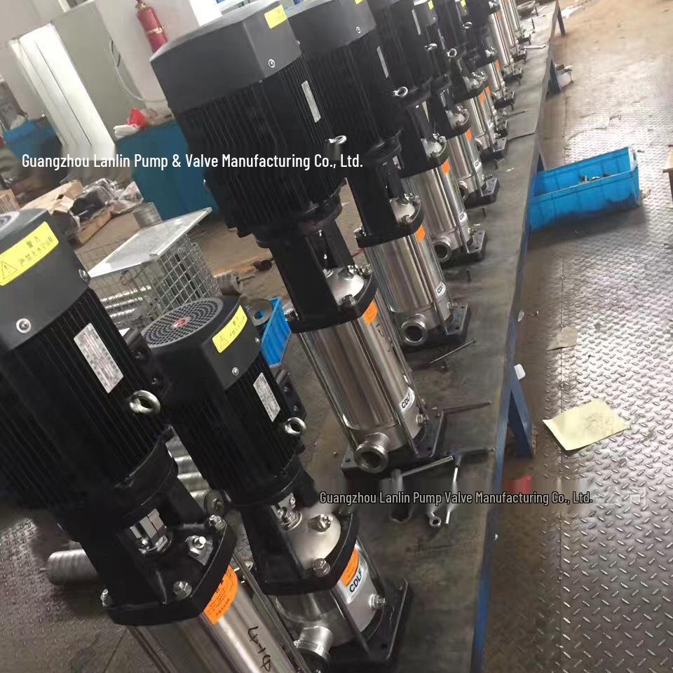 CDLF12-220 Vertical Stainless Steel Multistage Pump, 12 Cubic, 380V, Explosion-Proof Option Available