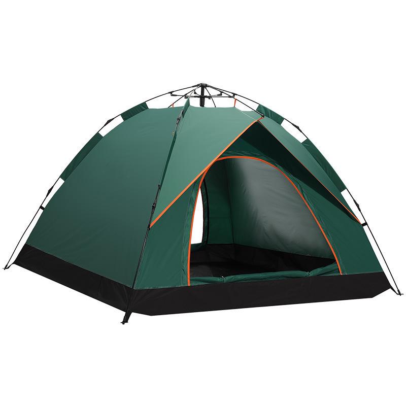 Double Person Automatic Tent: Thickened, Rainproof & Sun-Protective for Outdoor, Wild Camping or Beach Use