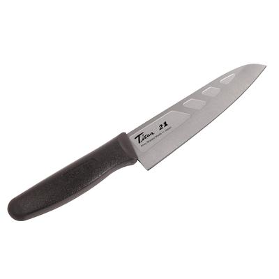 FOREVER Silver Titanium Santoku Dimple 160mm GHT-16