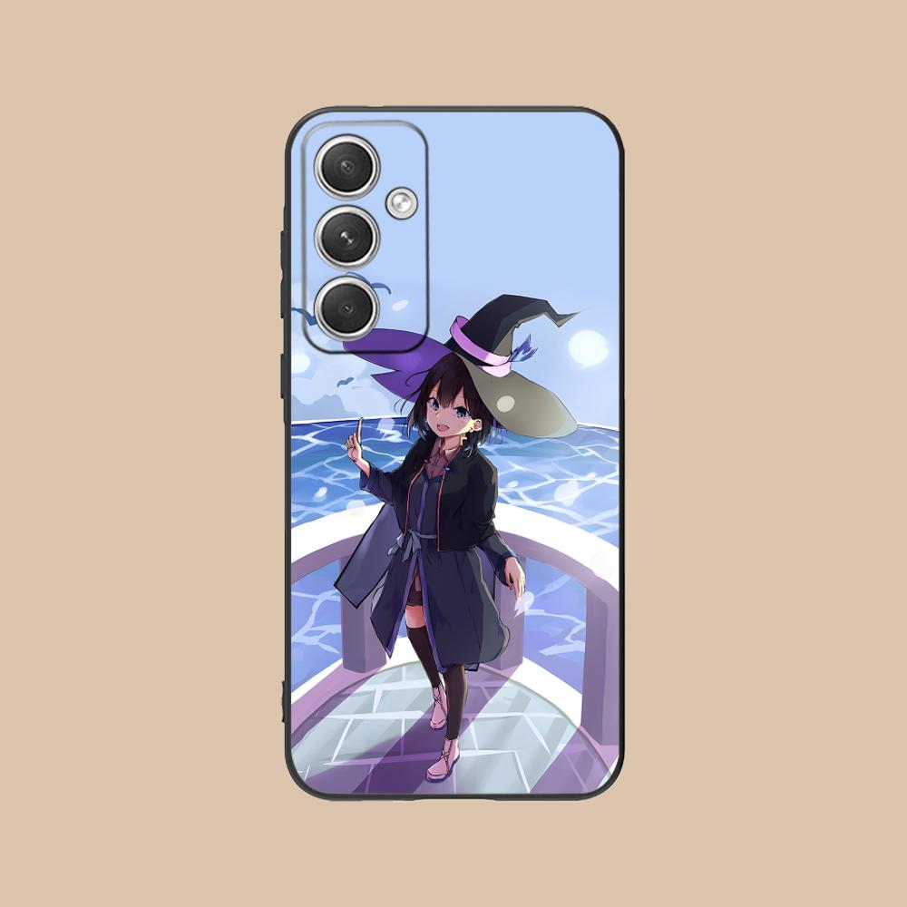 Wandering Witch Saya Phone Case for Samsung Galaxy S26 S25 S24 S23 S22 S21 S20 Note20 Plus FE Ultra Soft TPU Shockproof Cover