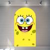 Cartoon Sponge Themed Photography Backdrop For Kids Baby Photo Shoot Studio Props Wall Cloth Decoration