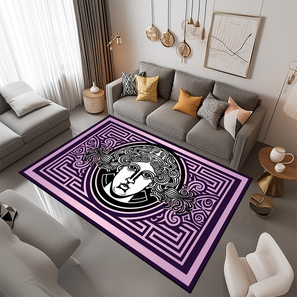 Modern Luxury Style CARPET FOR LIVE ROOM Fashion Design Big Size Rugs Cloakroom Non-slip Floor Mats Bedroom Bedside Soft Carpets