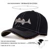 Fish Bone Embroidery Baseball Cap Fashion Unisex Wild Snapback Caps Adjustable Trucker Hat Cotton Casual Hats