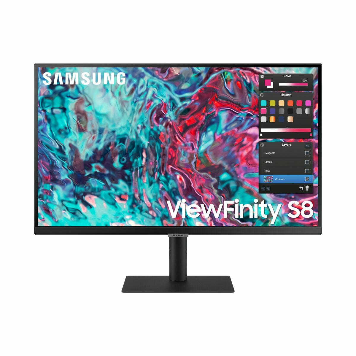 Samsung s27b800tgu Computermonitor 27 Zoll 4K Schwarz schwarz