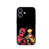 Wallpaper Deadpool Marvel Wolverine Cover Phone Case for Apple iPhone 16 15 14 Plus 13 12 Mini 17 Pro Max + 16E Air 16+ ProMax